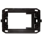 AERTECNICA - SUPPORTO ADATT.PLACCA ABB GRIGIO SCURO NA689