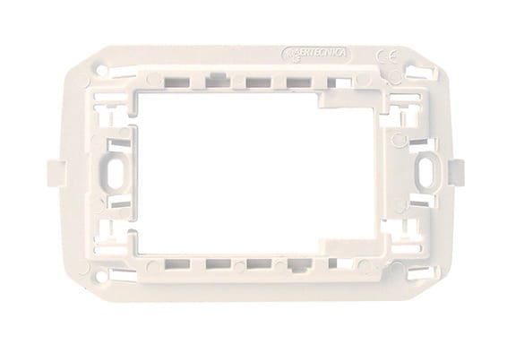 AERTECNICA - SUPPORTO ADATT.PLACCA GEWISS BIANCO