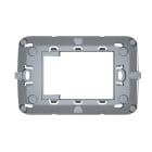 AERTECNICA - SUPP.ADATT.PLACCA VIMAR GRIGIO MET.CHIAR