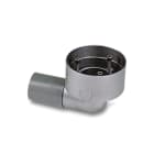 AERTECNICA - CONTROPRESA FLOOR D50,ALLUMINIO C/RACC.