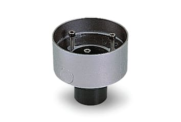 AERTECNICA - CONTROPRESA FLOOR D50,ALLUMINIO C/RACC.
