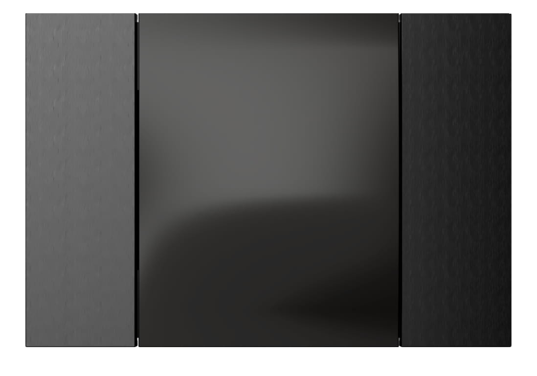 AERTECNICA - PRESA NEW AIR BTICINO LIVING NOW, NERO PA282