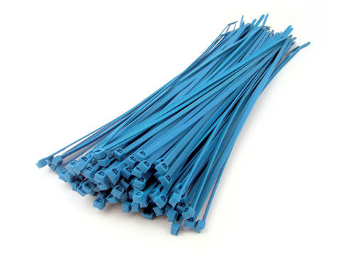 AERTECNICA - FASCETTE DI CABLAGGIO PVC CM.30 BLU