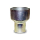 AERTECNICA - RIDUZIONE IN ACCIAIO ZINCATO D100/60