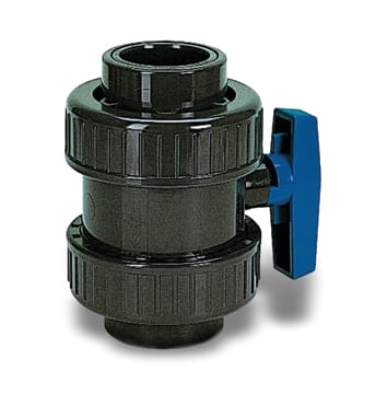 AERTECNICA - VALVOLA MANUALE A SFERA PER TUBO PVC D50