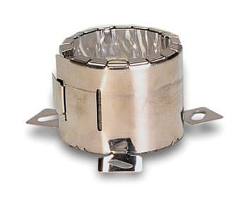 AERTECNICA - SERRANDA TAGLIAFIAMMA A COLLARE TUBO PVC