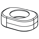 AERTECNICA - BATTITORE IN GOMMA PER CENTRALI MOD. TP2