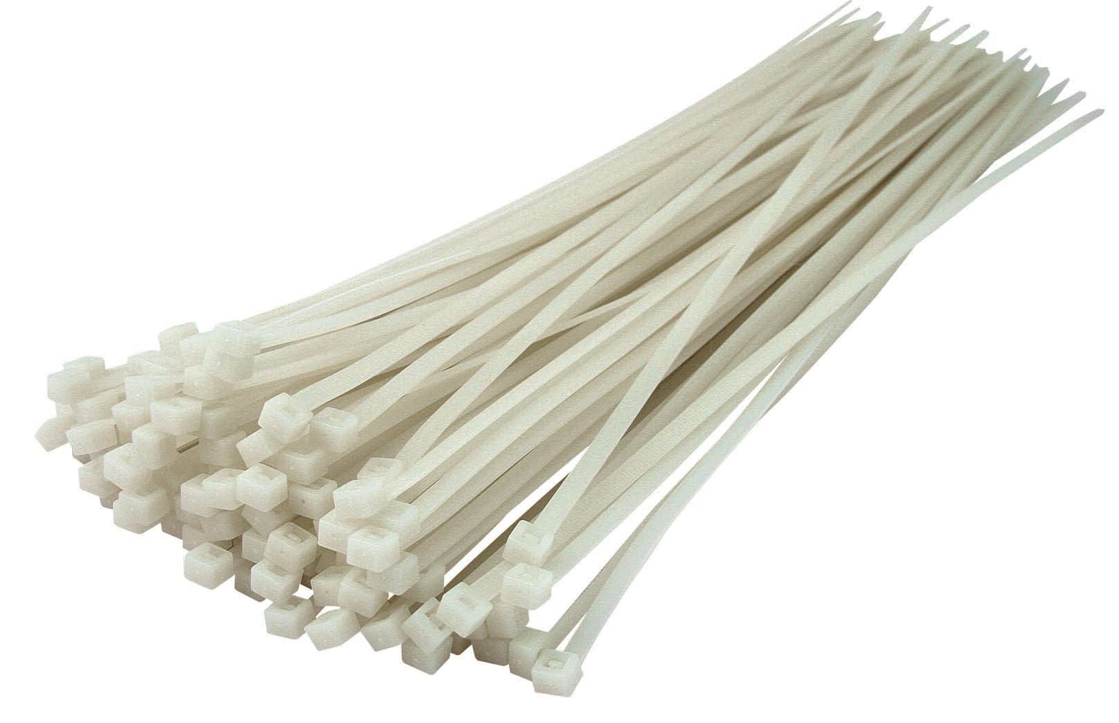 AERTECNICA - FASCETTE DI CABLAGGIO PVC CM.36 BIANCHE PE415