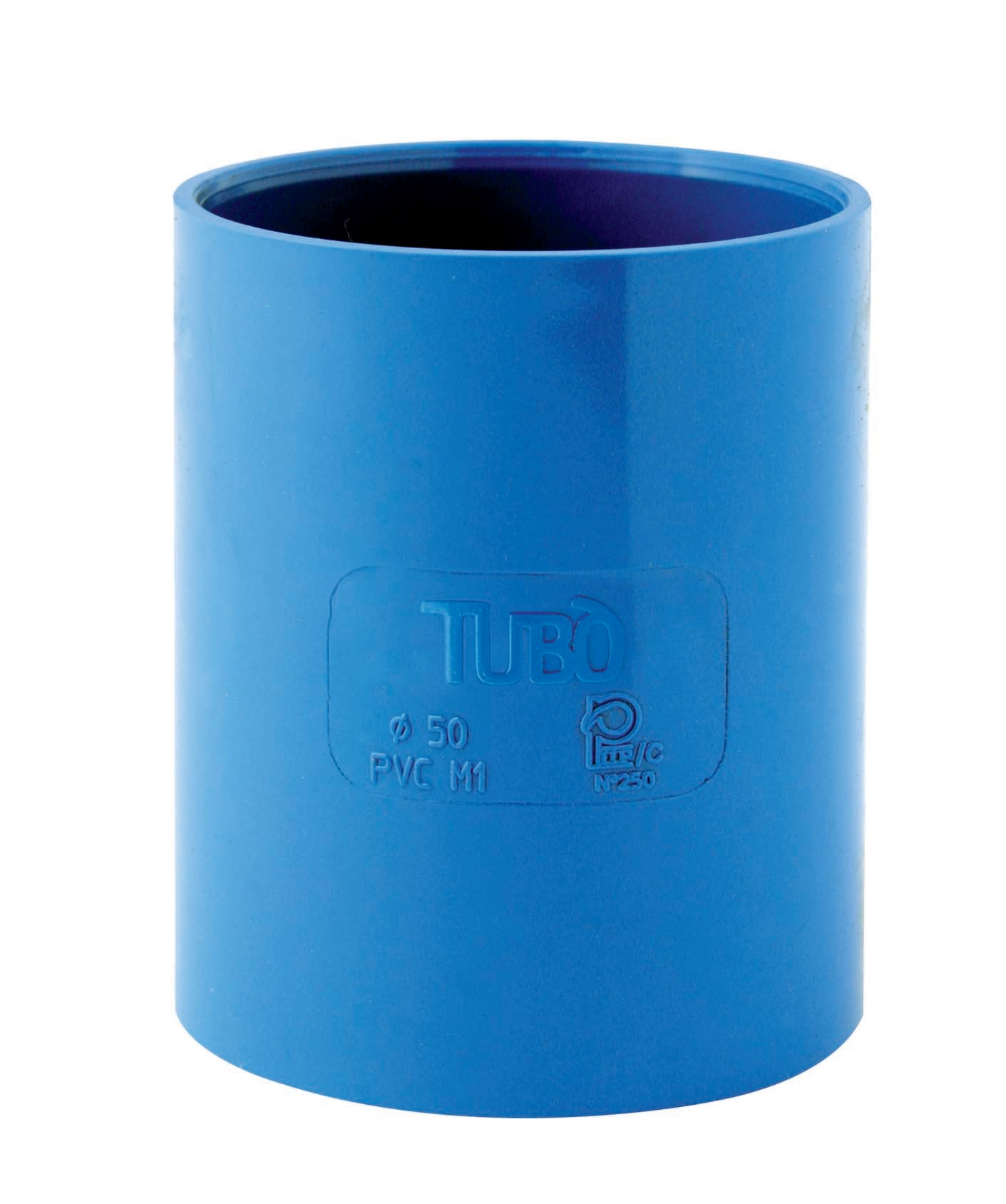 AERTECNICA - MANICOTTO CON BATTENTE PVC D50