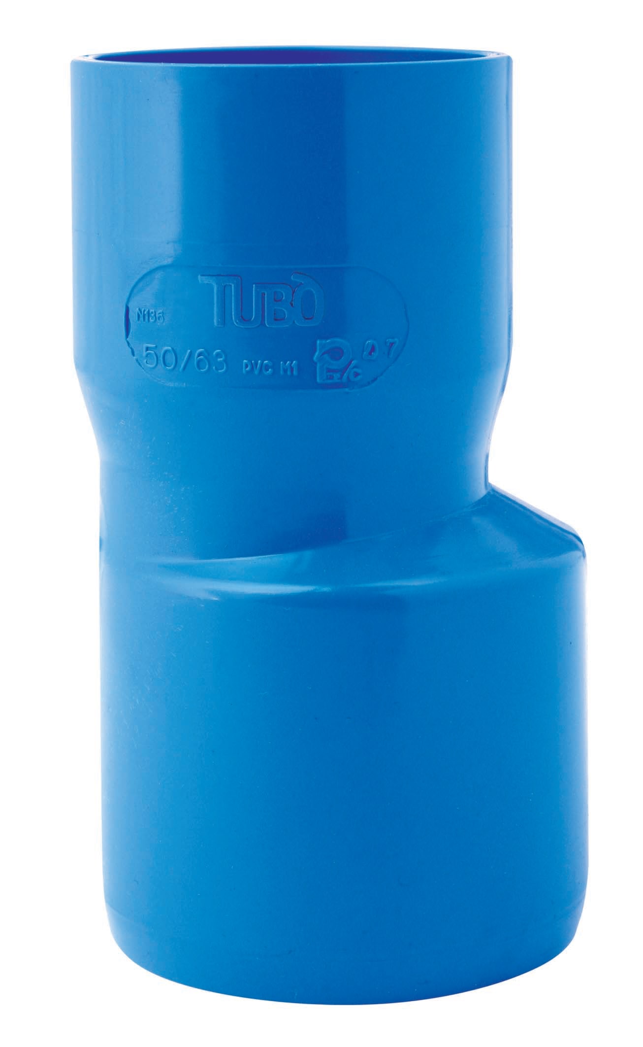 AERTECNICA - AUMENTO PVC D50F/63M CONICO ECCENTRICO