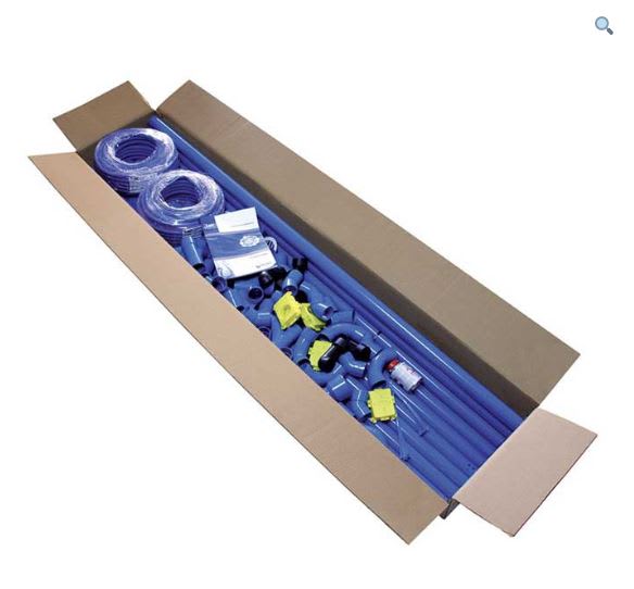 AERTECNICA - SET PREDISPOSIZIONE 5 PUNTI PRESA BLU NE