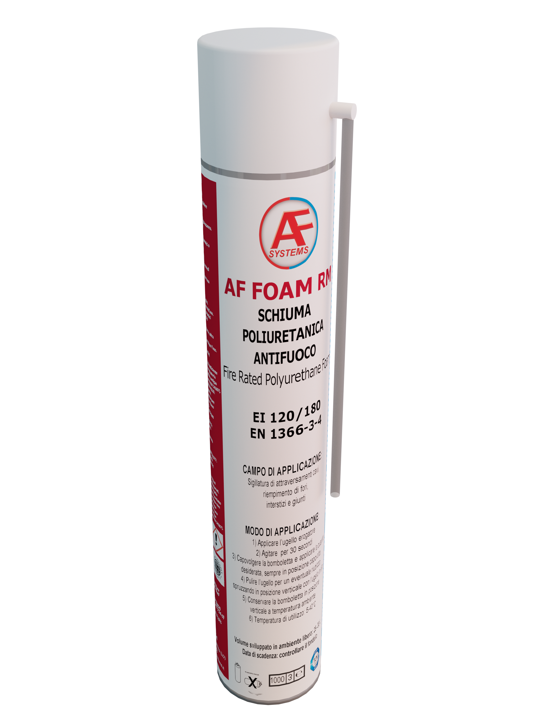 AF SYSTEMS - AF FOAM RM SCHIUMA ANTIFUOCO 740 ML C01A