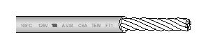 AGENCAVI - CAVO AWG 14 (STYLE 1015) NE (MT100)