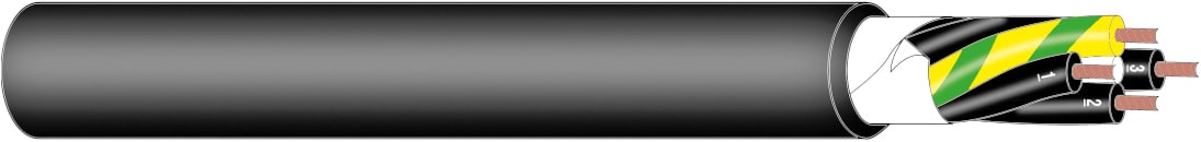 AGENCAVI - CAVO POWER MOTION 4G4 PUR NE UR/CSA 600M