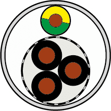 AGENCAVI - CAVO O.R. (3X1,5)+ 1,5 T SH UL/CSA ST 2 ORSH1901