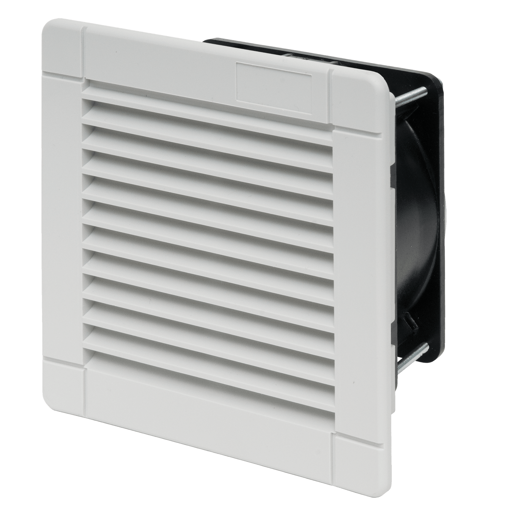 ALFA PLASTIC - Ventilatore 55m3/h 24VDC 150x150x77 ALFA1524BPTB