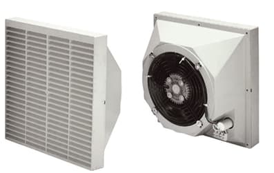 ALFA PLASTIC - Ventilatore alto-profilo 114V 500m3/h