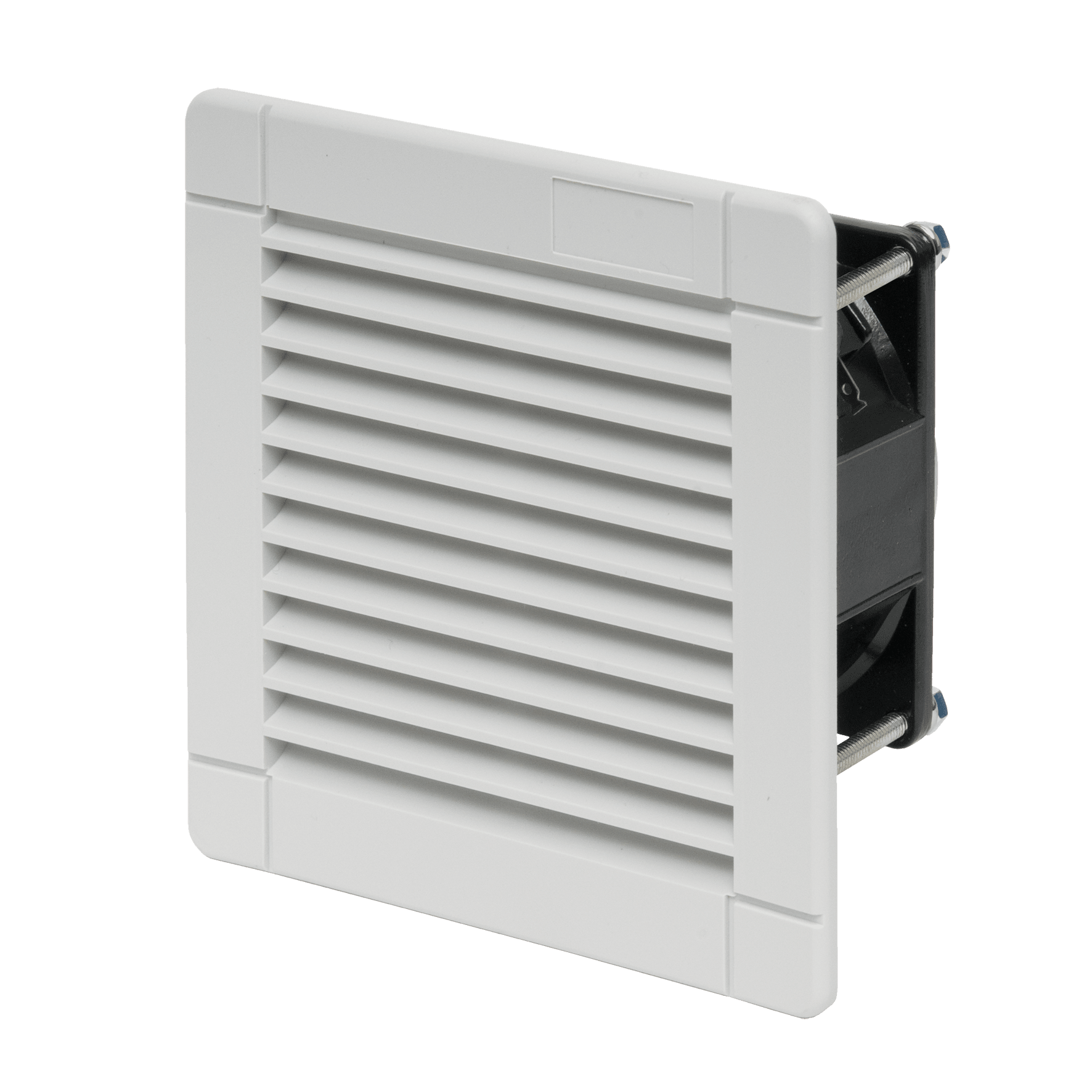 ALFA PLASTIC - Ventilatore 24m3/h 24VDC 114x114x45 EMC