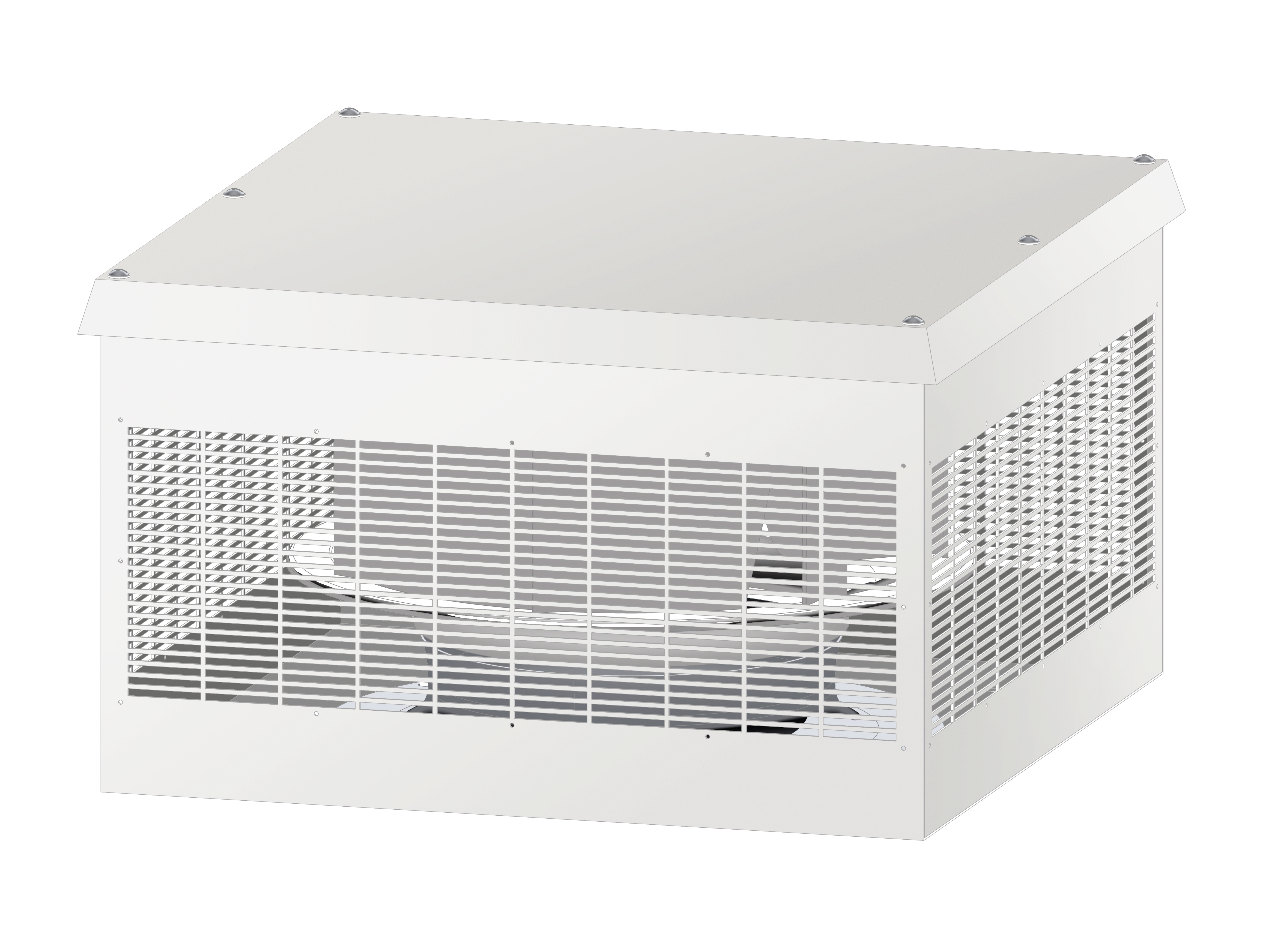 ALFA PLASTIC - Ventilatore da tetto 5200m3/h 230-400V