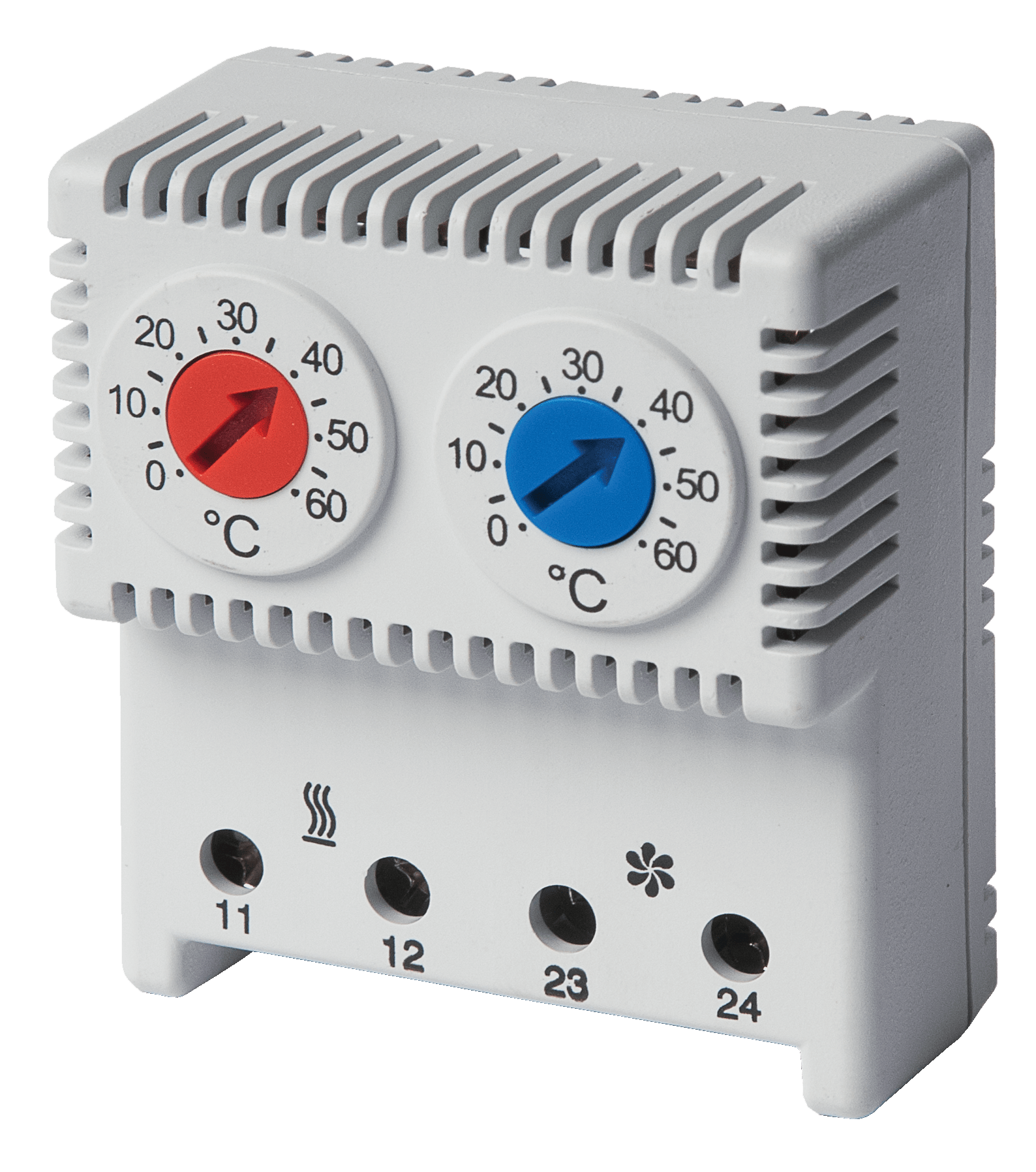 ALFA PLASTIC - Termostato doppio NO 0/60C NO 0/60C UL THVV22