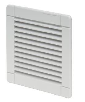 ALFA PLASTIC - GRIGLIA 130X130 C/FILTRO RAL7035