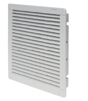 ALFA PLASTIC - GRIGLIA 255X255 C/FILTRO RAL7035