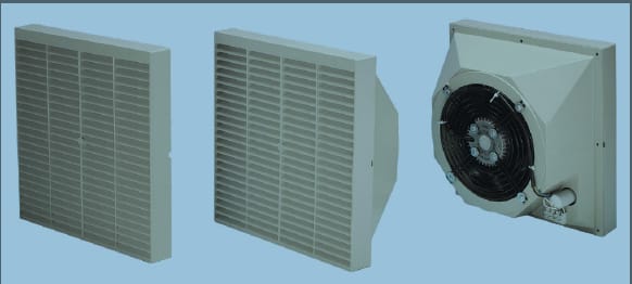 ALFA PLASTIC - VENTIL 256X256 32W 230V CA RAL7035
