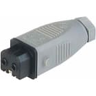 ALHOF - PRESA VOL 2X16A+T 250V