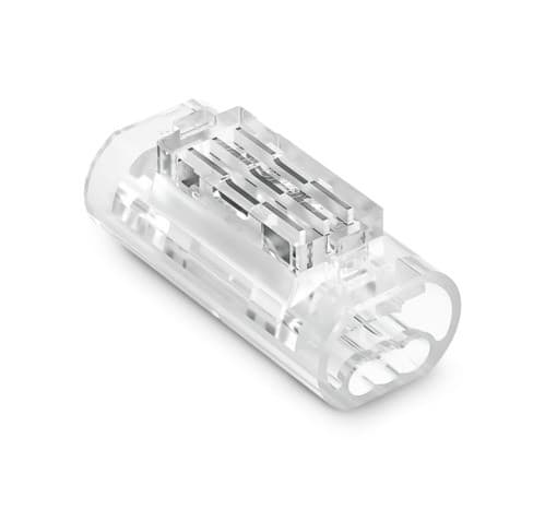 ALPHA ELETTRONICA - Connettore giunzione a pressione 3 poli 4,5A - 0,35-0,52mm²