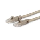 ALPHA ELETTRONICA - CAVO PATCH CAT6 3M U/UTP GRIGIO CCA PB