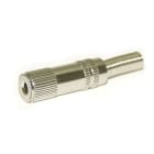 ALPHA ELETTRONICA - Presa jack ø3,5mm Stereo con guidacavo a molla