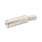 ALPHA ELETTRONICA - Presa jack ø3,5mm Mono con guidacavo a molla