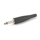 ALPHA ELETTRONICA - Spina jack Ø6,3mm Mono - Nera