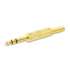 ALPHA ELETTRONICA - Spina jack Ø6,3mm Stereo con guidacavo a molla