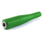ALPHA ELETTRONICA - Presa jack Ø6,3mm Stereo con guaina in gomma - Verde