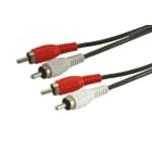 ALPHA ELETTRONICA - Cavo da 2 spine RCA audio a 2 spine RCA audio - 3m