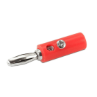 ALPHA ELETTRONICA - Spina banana ø4mm - Rossa