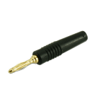 ALPHA ELETTRONICA - Spina banana ø2mm - Nera