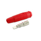 ALPHA ELETTRONICA - Presa banana Ø4mm - Rossa