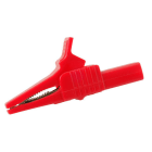 ALPHA ELETTRONICA - Pinza coccodrillo - Rossa