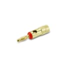 ALPHA ELETTRONICA - Spina banana ø4mm - Rossa