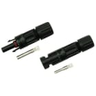 ALPHA ELETTRONICA - Coppia connettori Volanti - Femmina Maschio - 1500V - Per cavo 4-6mm²