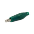 ALPHA ELETTRONICA - Pinza coccodrillo isolata - Verde