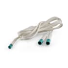 ALPHA ELETTRONICA - Cavo da connettore 2 Pin Maschio a connettore 2 Pin Femmina - 1m