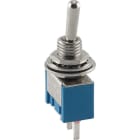 ALPHA ELETTRONICA - Interruttore deviatore Miniatura - 1P - SPDT - ON/ON - 3A@250V - 3 term. cs