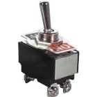 ALPHA ELETTRONICA - Interruttore Medio - 2P - DPST - ON/OFF - 6A@250V - 4 term. vite