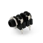 ALPHA ELETTRONICA - Presa jack da pannello Ø6,3mm 2 contatti aperti