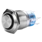 ALPHA ELETTRONICA - Interruttore antivandalo ø19mm bistabile luminoso Rosso - 24V - 1P - SPDT - ON/ON - 5A@250Vac - 5 term. a saldare