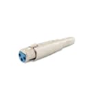 ALPHA ELETTRONICA - Adattatore da presa 3 poli a presa jack Ø6,3mm Mono
