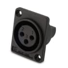 ALPHA ELETTRONICA - Presa XLR da pannello - 3 poli